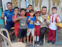 Bhabinkamtibmas Duri Pulo Beri Edukasi Kamtibmas dan Bimbingan Positif kepada Anak-Anak di Lingkungan RW 012