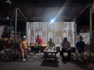 Bhabinkamtibmas Duri Pulo Ajak Warga RW 012 Kompak Jaga Kampung