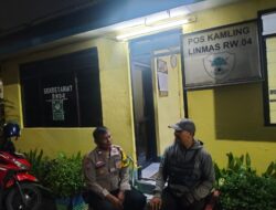 Bhabinkamtibmas Cideng Perkuat Peran Satkamling RW 04 dalam Jaga Jakarta