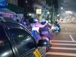 Laporan 110 Direspon Cepat, Polisi Bubarkan Potensi Tawuran dan Balap Liar di Gunung Sahari Raya