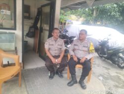 Cooling System dan Sambang Patroli Lingkungan, Bhabinkamtibmas Johar Baru Perkuat Keamanan Gedung UKM
