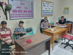 Perkuat Ronda Malam Warga, Polisi Sambangi Pos Satkamling RW 05 Kampung Rawa