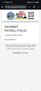 Patroli Sahabat Polisi Hadir di Kebon Kacang I, Sosialisasikan Sistem Pelaporan Berbarcode Kepada Warga
