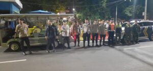 Cegah Guankamtibmas, Bersama Patroli Tiga Pilar Menteng Amankan Jalan Teuku Umar