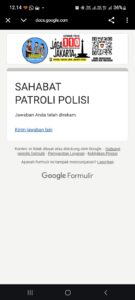 Patroli Dialogis di Pasar Baru, Polisi Sosialisasikan Laporan Kamtibmas Berbasis Barcode