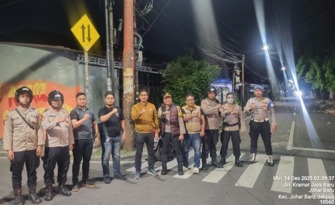 
					Tekan Kriminalitas Jalanan, Polsek Johar Baru Gelar Patroli Cipta Kondisi Mobile