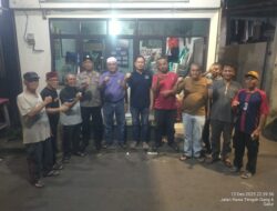 Pendekatan Humanis Polisi, Sambang Pos Kamling Galur Cegah Gangguan Kamtibmas