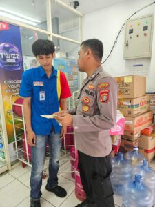Sahabat Patroli Polisi Menyapa Indomaret Sutan Syahrir, Akses Laporan Kamtibmas Kian Mudah