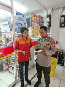 Sahabat Patroli Polisi Hadir di Alfamart Sutan Syahrir, Laporan Kamtibmas Kini Lebih Cepat
