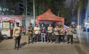 Tiga Pilar Menteng Perketat Patroli di Perbatasan Kwitang–Kalipasir Antisipasi Tawuran Dan Kejahatan Malam Hari