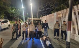 Patroli Tiga Pilar Menteng Amankan Jalan Teuku Umar Cegah Guankamtibmas