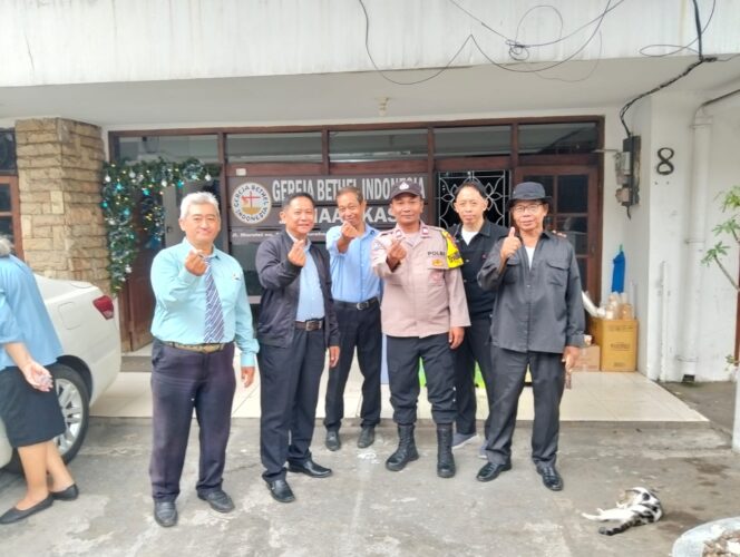 
					Pengamanan Ibadah Natal di Gereja Bethel Indonesia Cideng Berjalan Aman dan Kondusif