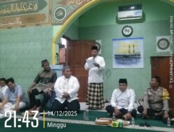 Bhabinkamtibmas Dampingi Peremajaan Ketua DKM Masjid Al-Ikhsan Cideng