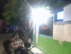Bhabinkamtibmas Kebon Kelapa Sambangi Pos Kamling, Perkuat Kewaspadaan Warga