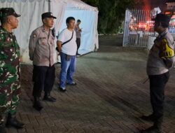 Polsek Kemayoran Gelar Apel Tiga Pilar, Siaga Amankan Bubaran Konser di Gambir Expo