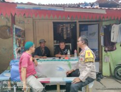 Cooling System dan Patroli Wilayah, Bhabinkamtibmas Sambangi Lingkungan RT 07 RW 06 Kampung Rawa
