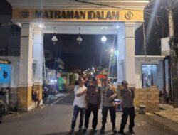 Bhabinkamtibmas Pegangsaan Patroli Dinihari, Satkamling RW 08 Diajak Perkuat Keamanan Wilayah