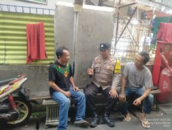 Polisi Sambangi Warga RW 01 Galur, Perkuat Cooling System dan Antisipasi Gangguan Kamtibmas