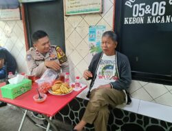 Bhabinkamtibmas Laksanakan Koordinasi dengan Ketua RW 06 Kebon Kacang sebagai Cooling System