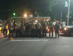 Patroli Tiga Pilar Menteng Intensifkan Patroli Malam di Jalan Teuku Umar Situasi Aman