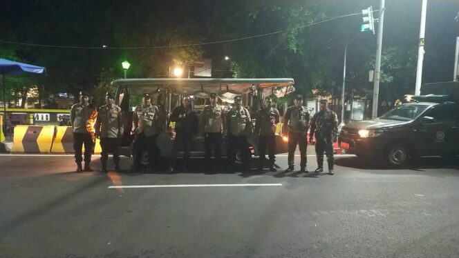 
					Patroli Tiga Pilar Menteng Intensifkan Patroli Malam di Jalan Teuku Umar Situasi Aman