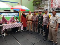 Polisi dan Tiga Pilar Amankan Posyandu RW 07 Galur, Warga Merasa Nyaman