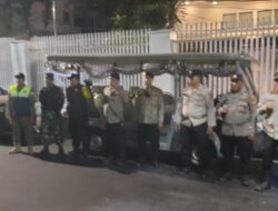 Patroli Tiga Pilar Jaga Kondusivitas Jalan Teuku Umar Menteng