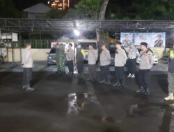 Apel Patroli Tiga Pilar Menteng Perkuat Cipta Kondisi Wilayah Aman Kondusif