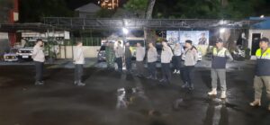 Apel Patroli Tiga Pilar Menteng Perkuat Cipta Kondisi Wilayah Aman Kondusif