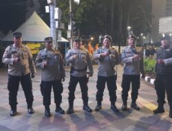 Tiga Pilar Menteng Perkuat Patroli Malam di Kawasan Bundaran HI Jaga Jakarta Aman Kondusif