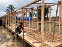 Wujud Kepedulian Nyata untuk Masyarakat, Brimob Polri Bangun MCK Umum di Kuala Simpang, Aceh
