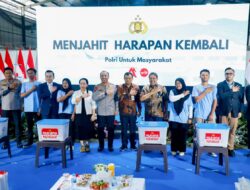 Wakapolri Resmikan Kembali Operasional Pabrik Garmen Wonghang Bersaudara di Pemalang