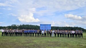 Polres Labusel Gelar Apel Pasukan Operasi Lilin 2025, Batasi Operasi Angkutan Barang Dan Siap Amankan Nataru