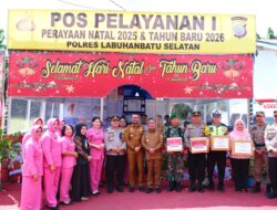 Pastikan Nataru Aman dan Lancar, Kapolres Labusel Bersama Forkopimda Tinjau Pos PAM dan Pos Yan hingga Jalur Rawan
