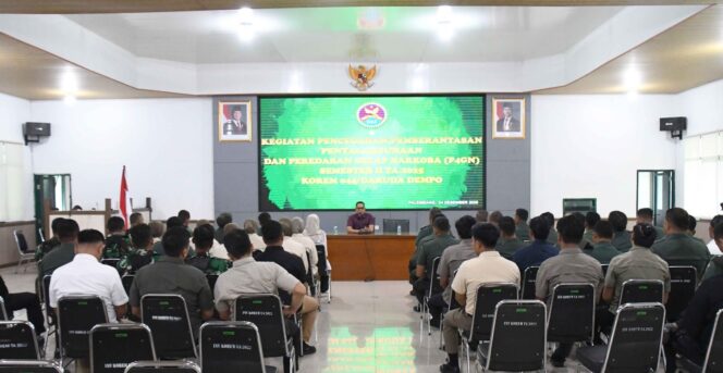 
					Korem 044/Gapo Gelar Kegiatan P4GN Semester II
