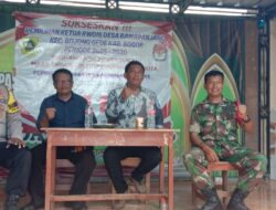 Kasatgas FRIC DPC Bogor Raya Hadiri Pemilihan Calon Ketua RW 016 di Bojong Gede