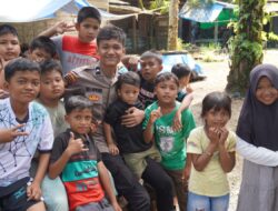 Polsatwa K-9 Polda Sumut Hadirkan Trauma Healing untuk Anak Korban Banjir di Batang Toru