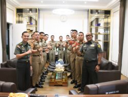Danrem 044/Gapo Terima Audiensi Taruna Akmil