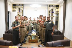 Danrem 044/Gapo Terima Audiensi Taruna Akmil
