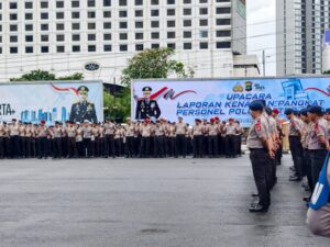 Upacara Kenaikan Pangkat Polda Metro Jaya, Kapolda: Amanah untuk Meningkatkan Pelayanan