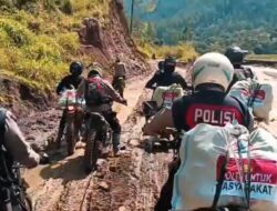 Polres Aceh Tengah dan BKO Brimob Polda Aceh Bangun 7 Jembatan Darurat di Wilayah Terisolir