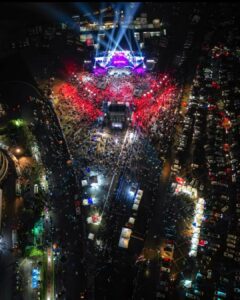 Dandim 0502/JU Monitoring Perayaan Malam Tahun Baru di Jakarta Utara.
