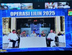 Danrem 044/Gapo Vicon Bersama Kapolri, Pantau Situasi Kamtibmas Jelang Tahun Baru 2026
