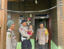 Respon Cepat Polres Aceh Tengah Tembus Wilayah Terisolir, Pastikan Kondisi Bayi Sehat dan Layani Kesehatan Warga