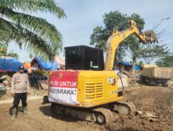 Polri Maksimalkan Bantuan dengan Kerahkan Alat Berat, Percepat Pemulihan Bencana di Sumatra