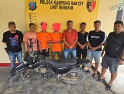 Polsek Kampung Rakyat Ungkap Peredaran Sabu Di Tanjung Mulia , Gopal Dan Rekannya Diamankan