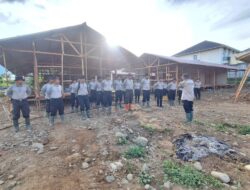 Polri Bangun 100 Unit Huntara untuk Warga Terdampak Bencana di Kapalo Koto, Padang