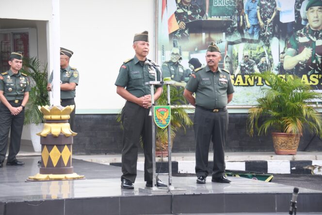 
					Korem 044/Gapo, Gelar Upacara Bendera 17-an, Jadilah Prajurit Prima