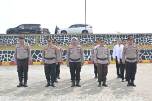 Kapolres Labusel Pimpin Sertijab Wakapolres dan Kapolsek Silangkitang, Tekankan Amanah dan Pengabdian Humanis