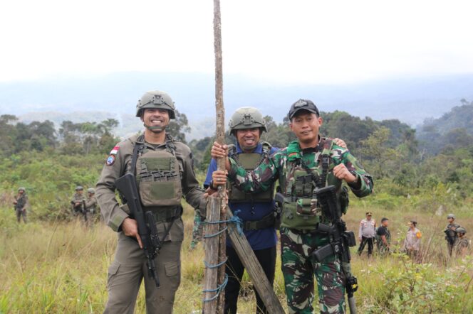 
					Satgas Ops Damai Cartenz-2026 Tinjau Kesiapsiagaan Personel di Pegunungan Bintang